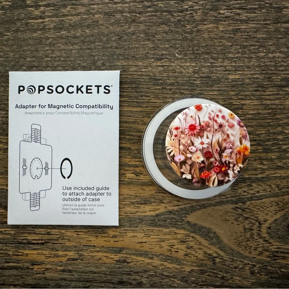 Floral Pattern PopSocket - Picture 2 of 4